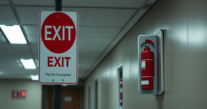 Placas de Sinalização de Segurança Contra Incêndio