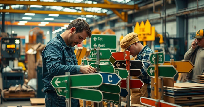 Fabricação de Placas de Sinalização: Tudo que Você Precisa Saber para Garantir Qualidade e Segurança