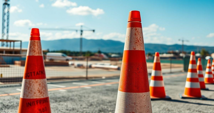 Locação de Cones de Sinalização para Eventos e Obras
