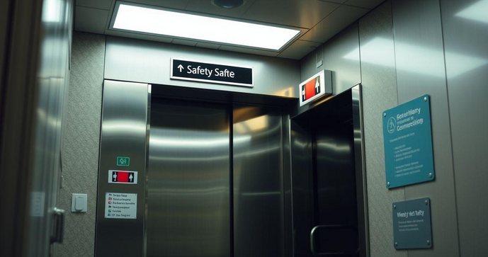 Placa de sinalização para elevadores: Impacto na segurança e eficiência