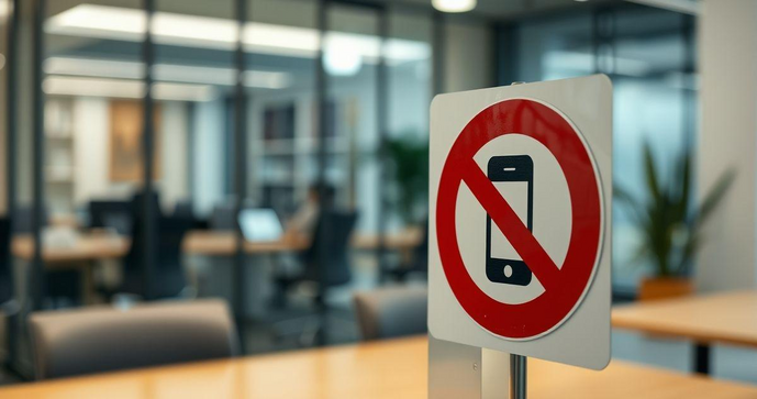 Placa Proibido Uso de Celular: A Importância da Sinalização em Ambientes de Trabalho
