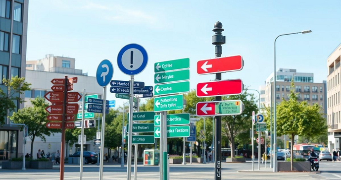 Placas de Indicação: Como Escolher e Utilizar para Melhorar a Comunicação Visual