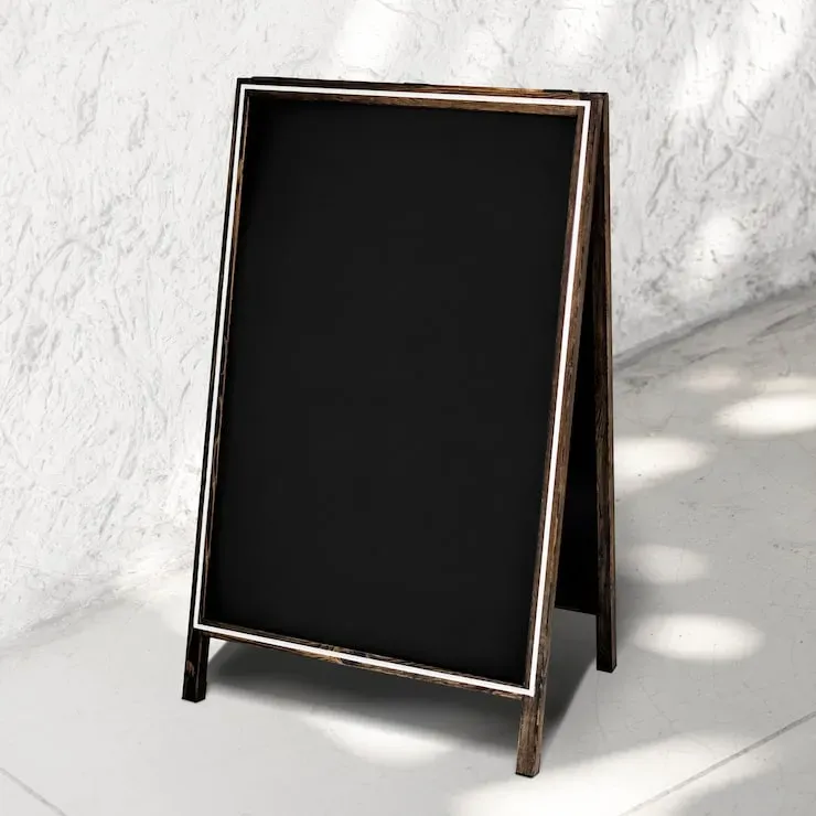 cavalete de plástico