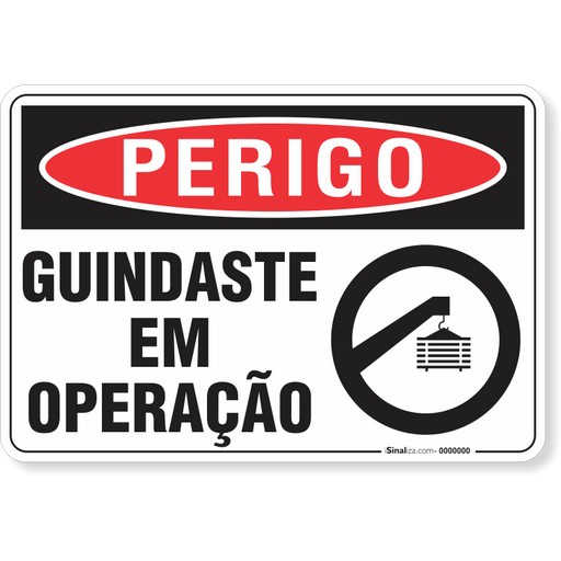 Fornecedor de sinalização para guindastes