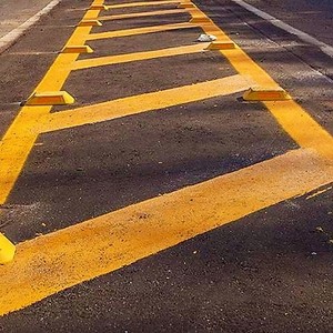 Locação de cones e cavaletes