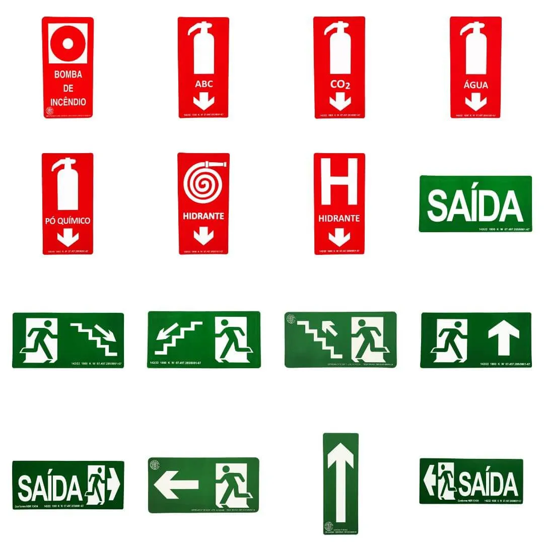 Placas sinalizadoras